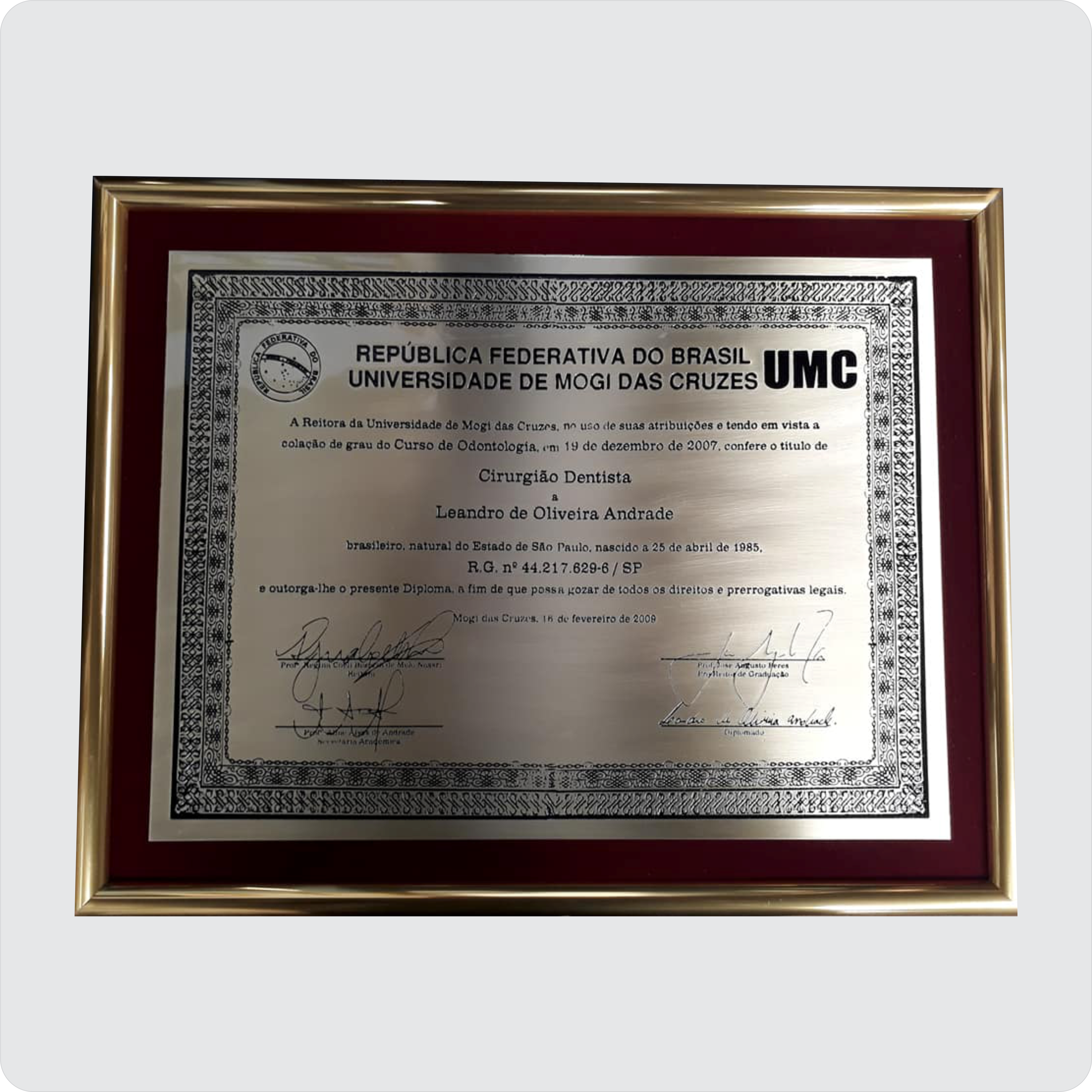 replica de diploma ou certificado