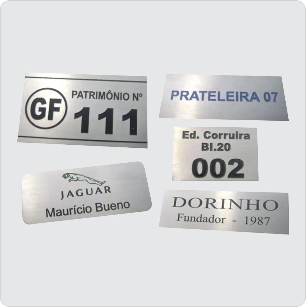 Etiquetas Metalicas